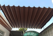 Mái Hiên Di Động, Mái Xếp Lượn Sóng – Đẹp, Gọn, Dễ Sử Dụng | Mái Che Thành An