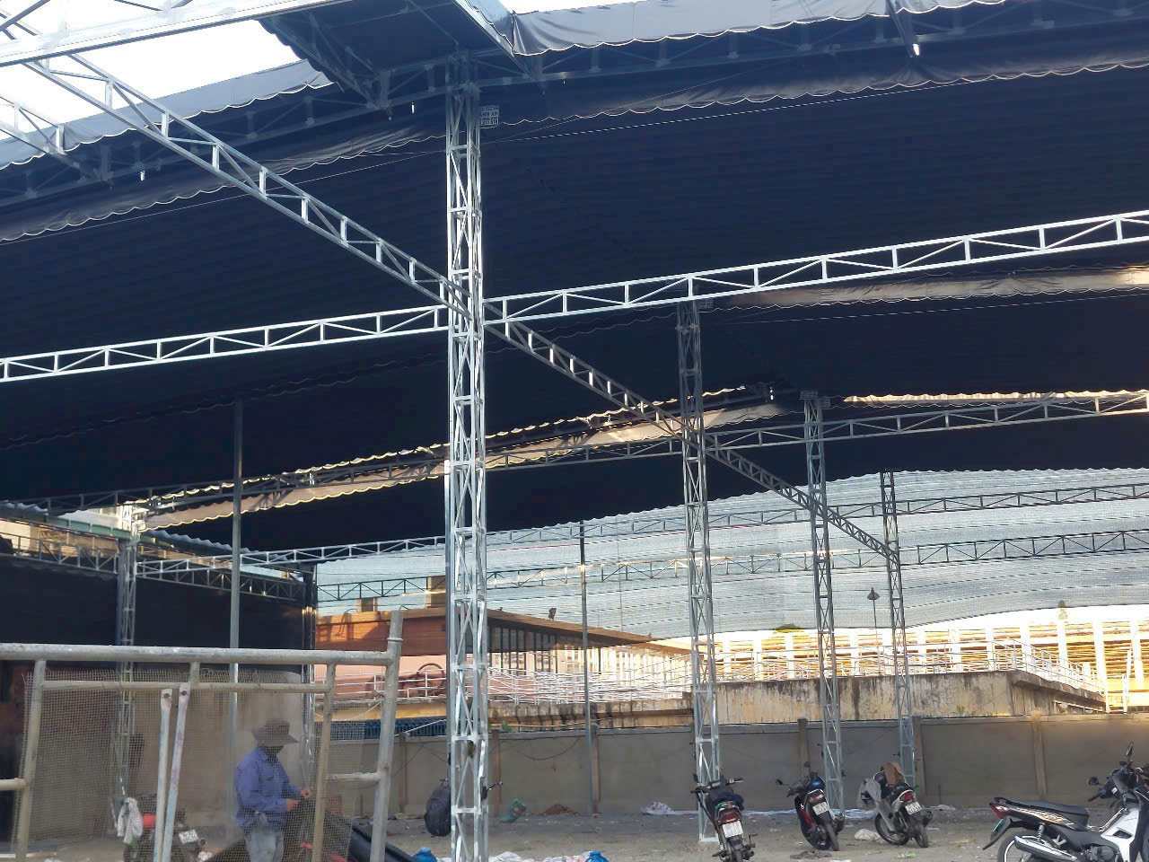 Thi công sân pickleball 